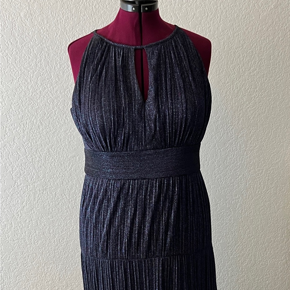 R&M Richards Floor Length Sleeveless Dress